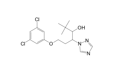 1H-1,2,4-Triazole-1-ethanol, beta-[2-(3,5-dichlorophenoxy)ethyl]-alpha-(1,1-dimethylethyl)-