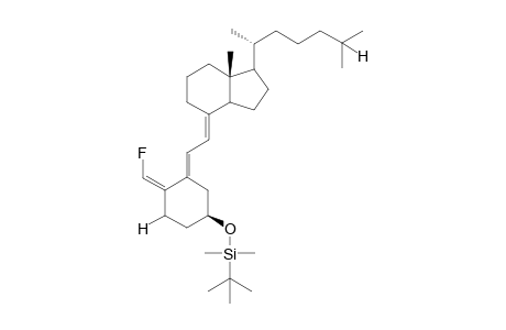 (5E,7E,10Z)-3-(tert-Butyldimethylsilyloxy)-19-fluoro-9,10-seco-5,7,10(19)-cholestriene