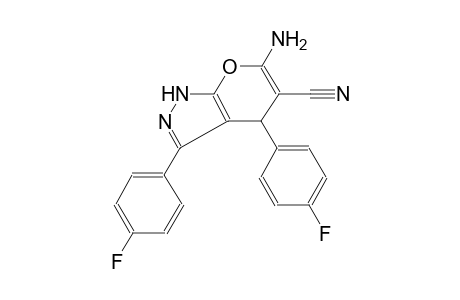 pyrano[2,3-c]pyrazole-5-carbonitrile, 6-amino-3,4-bis(4-fluorophenyl)-1,4-dihydro-