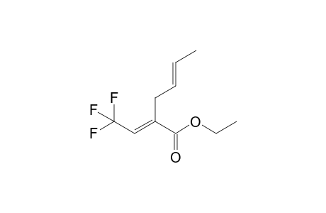 (2E,4E)-Ethyl 2-(2,2,2-trifluoroethylidene)hex-4-enoate