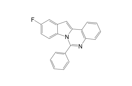 10-fluoro-6-phenylindolo[1,2-c]quinazoline