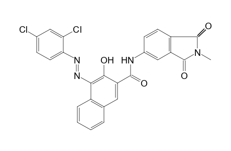 4-[(2,4-DICHLOROPHENYL)AZO]-N-(1,3-DIOXO-2-METHYL-5-ISOINDOLINYL)-3-HYDROXY-2-NAPHTHAMIDE