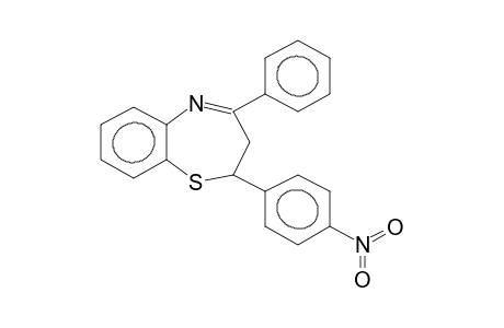 2,3-Dihydro-2-(4-nitrophenyl)-4-phenyl-1,5-benzothiazepine