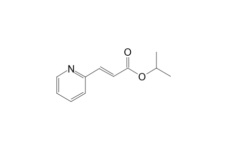(E)-Isopropyl 3-(pyridin-2-y)lacrylate