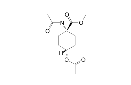 METHYL-1-ACETAMIDO-T-4-ACETYLOXYCYCLOHEXANE-R-1-CARBOXYLATE