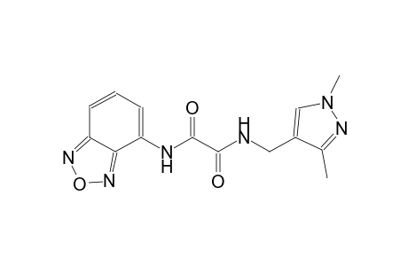 ethanediamide, N~1~-(2,1,3-benzoxadiazol-4-yl)-N~2~-[(1,3-dimethyl-1H-pyrazol-4-yl)methyl]-