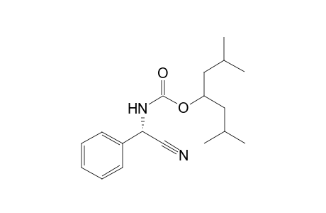 (S)-2,6-dimethylheptan-4-yl cyano(phenyl)methylcarbamate