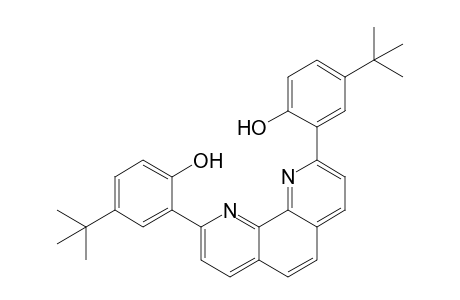 2,9-Bis(5-tert-butyl-2-hydroxyphenyl)-1,10-phenanthroline