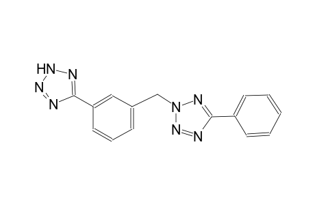 2H-tetrazole, 5-phenyl-2-[[3-(2H-tetrazol-5-yl)phenyl]methyl]-