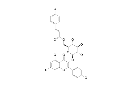 KAEMPFEROL-3-BETA-D-(6-O-TRANS-PARA-COUMARYL)-GLUCOPYRANOSIDE