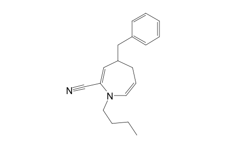 4-Benzyl-1-n-butyl-2-cyano-4,5-dihydro-1H-azepine