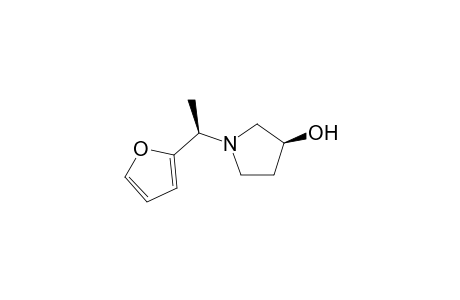 (3S)-1-[(1R)-1-(2-furanyl)ethyl]-3-pyrrolidinol