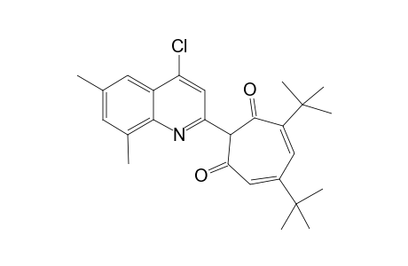 2-(4'-Chloro-6',8'-dimethylquinolin-2'-yl)-5,7-bis(t-butyl)-1,3-tropolone