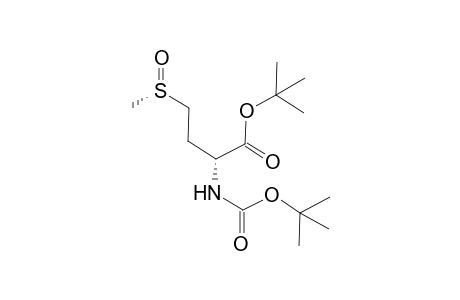 (2R,5S)-tert-butyl 2-[(tert-butoxycarbonyl)amino]-4-(methylsulfinyl)butanoate
