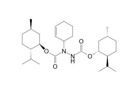 Di-(1R,2S,5R)-(-)-menthyl (E)-1-(2'-cyclohexen-1'-yl)-1,2-diazanedicarboxylate