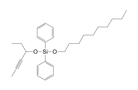 Silane, diphenyl(hex-4-yn-3-yloxy)decyloxy-