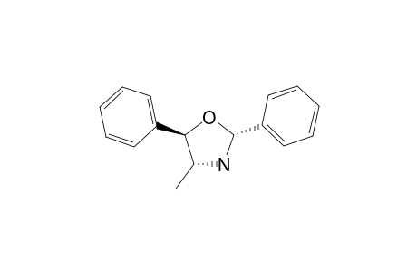 (2R,4R,5R)-4-methyl-2,5-di(phenyl)-1,3-oxazolidine