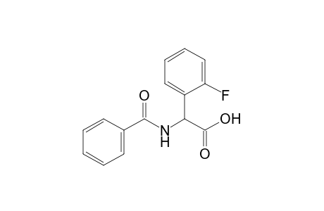 N-Benzoyl-.alpha.-(2-fluorophenyl)glycine
