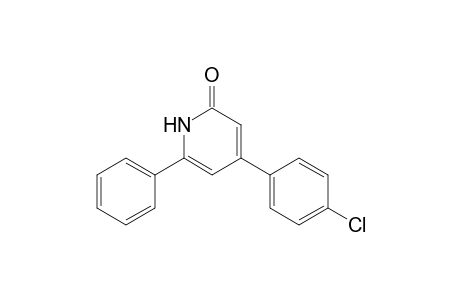 4-(4-Chlorophenyl)-6-phenyl-2-pyridone