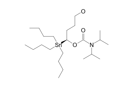 (+)-(S)-4-HYDROXY-1-TRIBUTYLSTANNYL-BUTYL-N,N-DIISOPROPYLCARBAMATE