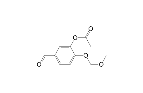 Benzaldehyde, 3-(acetyloxy)-4-(methoxymethoxy)-