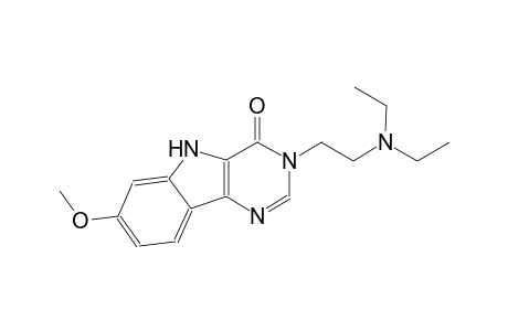 3-[2-(diethylamino)ethyl]-7-methoxy-3,5-dihydro-4H-pyrimido[5,4-b]indol-4-one