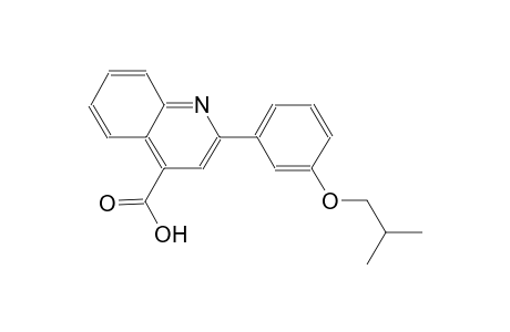 2-(3-isobutoxyphenyl)-4-quinolinecarboxylic acid