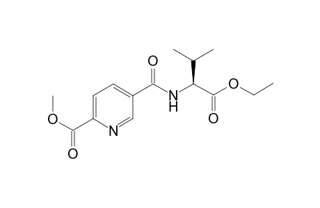 (S)-methyl 5-(1-ethoxy-3-methyl-1-oxobutan-2-ylcarbamoyl)picolinate