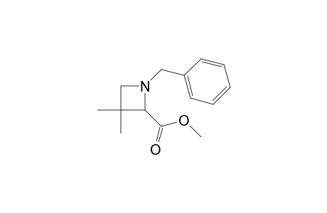 Methyl 1-benzyl-3,3-dimethylazetidine-2-carboxylic ester