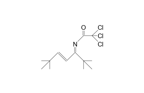 2,2,2-Trichloro-N-(2,2,6,6-tetramethyl-trans-hept-3-en-5-yl)-acetamide