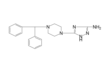 1-(3-AMINO-1H-1,2,4-TRIAZOL-5-YL)-4-(DIPHENYLMETHYL)PIPERAZINE