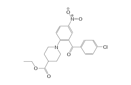1-[2-(4-chlorobenzoyl)-4-nitro-phenyl]isonipecotic acid ethyl ester