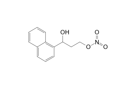 (3-hydroxy-3-naphthalen-1-ylpropyl) nitrate