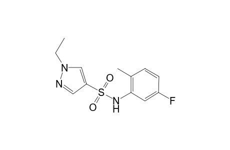 1-Ethyl-N-(5-fluoro-2-methylphenyl)-1H-pyrazole-4-sulfonamide