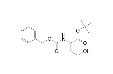 (2S)-2-(benzyloxycarbonylamino)-4-hydroxy-butyric acid tert-butyl ester