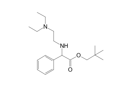 .alpha.-((2-(diethylaminio)ethylamino)benzylcarboxylic acid isopentyl ester