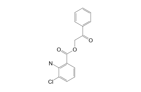 PHENACYL-3-CHLORO-ANTHRANILATE