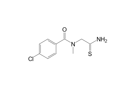 N-(2-amino-2-sulfanylideneethyl)-4-chloro-N-methylbenzamide