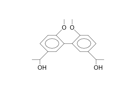 5,5'-Bis(1-hydroxy-ethyl)-2,2'-dimethoxy-biphenyl