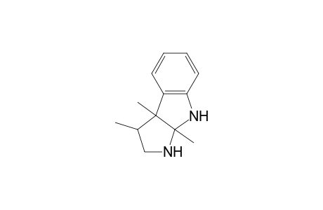 3,3A,8a-trimethyl-2,3,3a,8a-tetrahydropyrrolo(2,3-b)indole