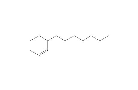 Cyclohexene, 3-heptyl-