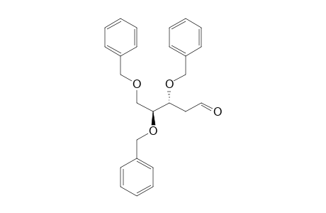 (3R,4S)-3,4,5-tris(benzyloxy)valeraldehyde