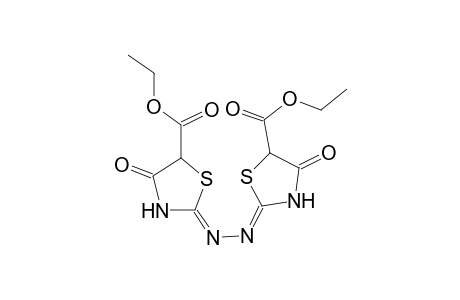 (2Z,2'Z)-Diethyl 2,2'-(hydrazine-1,2-diylidene)bis(4-oxothiazolidine-5-carboxylate)