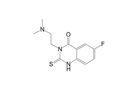 4(1H)-quinazolinone, 3-[2-(dimethylamino)ethyl]-6-fluoro-2,3-dihydro-2-thioxo-