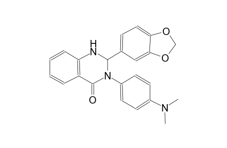 4(1H)-quinazolinone, 2-(1,3-benzodioxol-5-yl)-3-[4-(dimethylamino)phenyl]-2,3-dihydro-