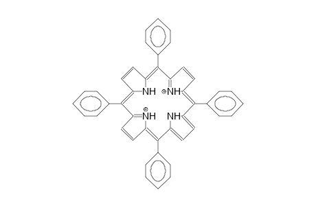 5,10,15,20-Tetraphenyl-porphyrinium dication