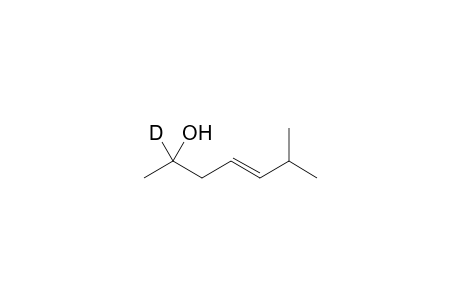 (E)-2-Deuterio-6-methyl-4-hepten-2-ol