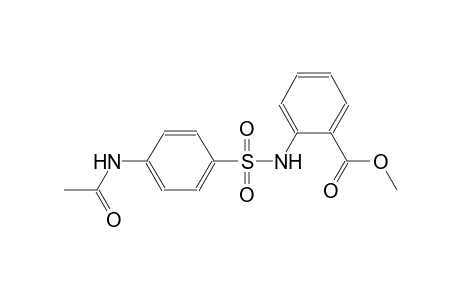 methyl 2-({[4-(acetylamino)phenyl]sulfonyl}amino)benzoate