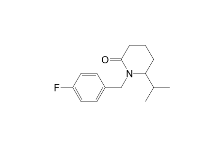 1-(4-Fluorobenzyl)-6-isopropyl-2-piperidinone