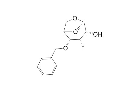 .beta.-D-Glucopyranose, 1,6-anhydro-3-deoxy-3-methyl-4-O-(phenylmethyl)-